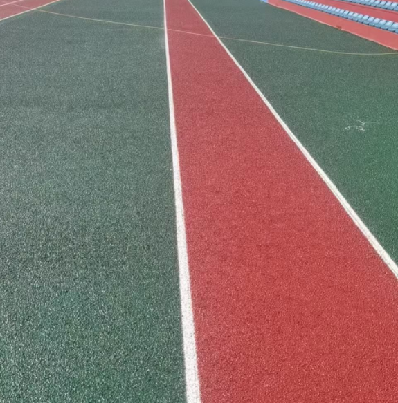 宜宾市半预制型跑道透气型塑胶跑道 - 价格
